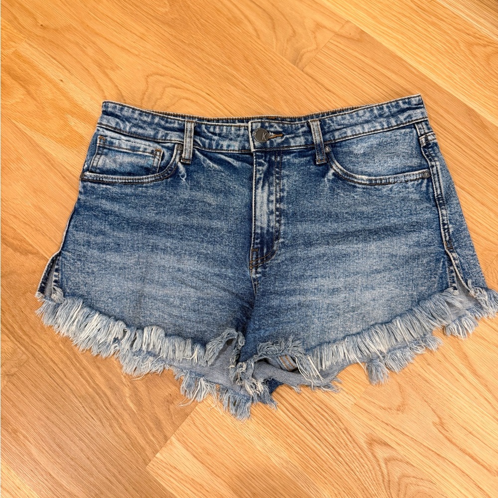 Kut from the Kloth Jane High Waist Cutoff Denim Shorts Women’s Size 8